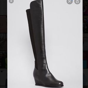 Stuart Weitzman over the knee leather boots